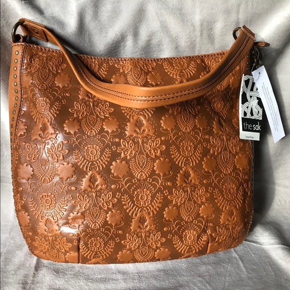 the sak indio leather hobo